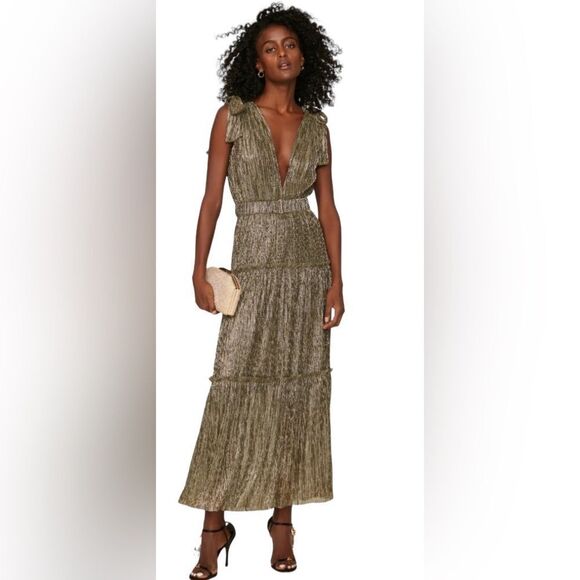 Sabina Musayev Helena Gown Maxi Dress Size Medium
